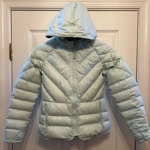 Athleta girls puffer jacket M 8/10